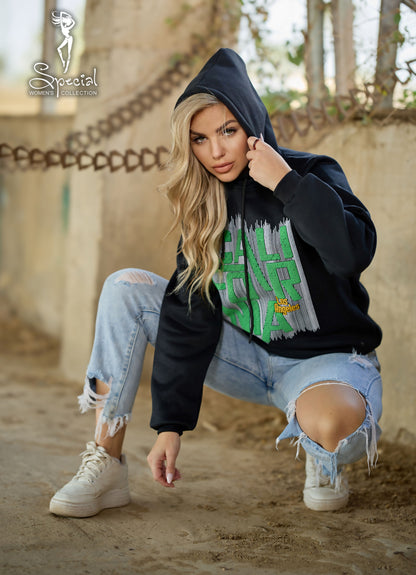 سويت شيرت بطبعة كاليفورنيا
