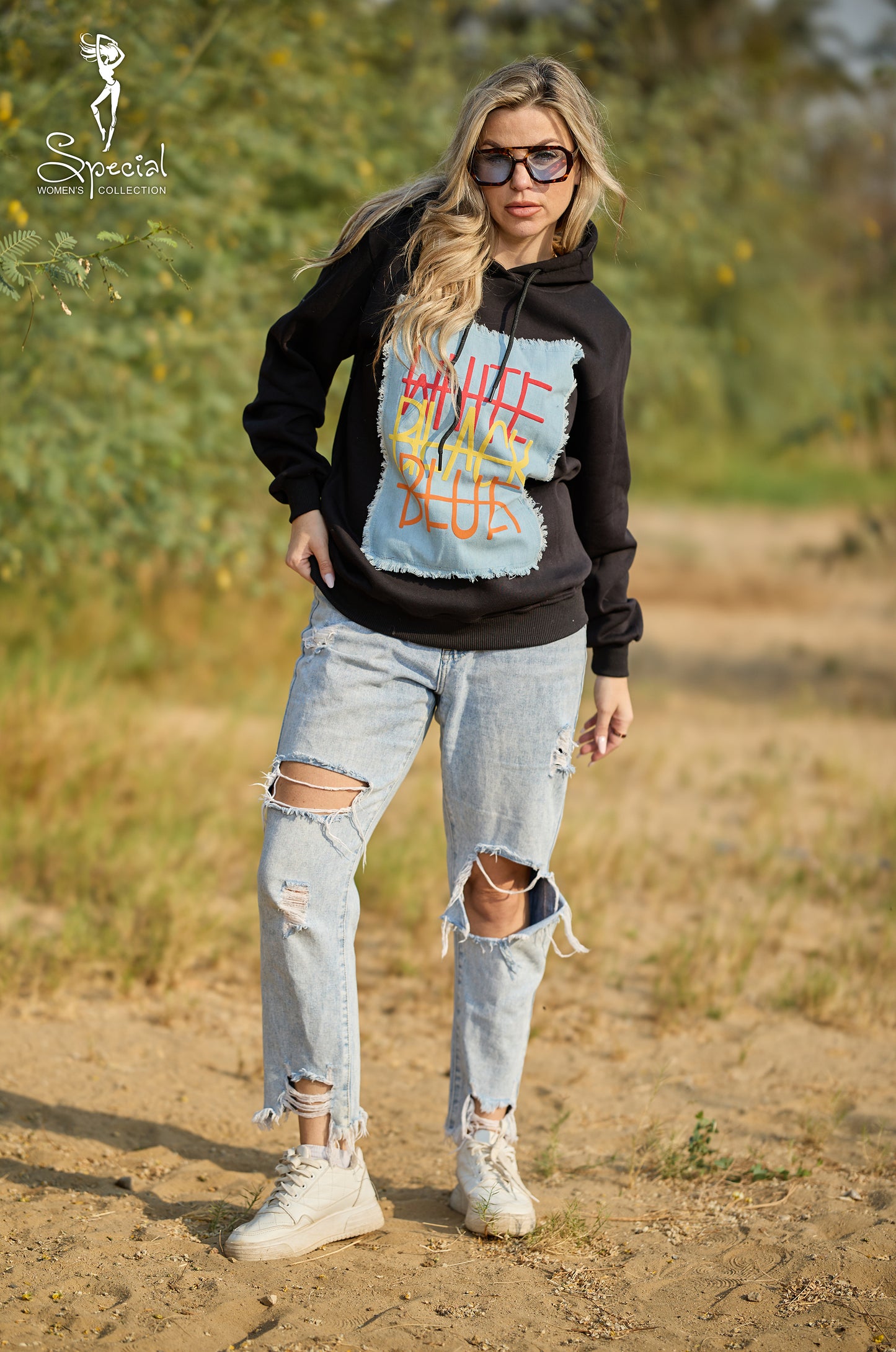 SweatShirt x Jeans Print